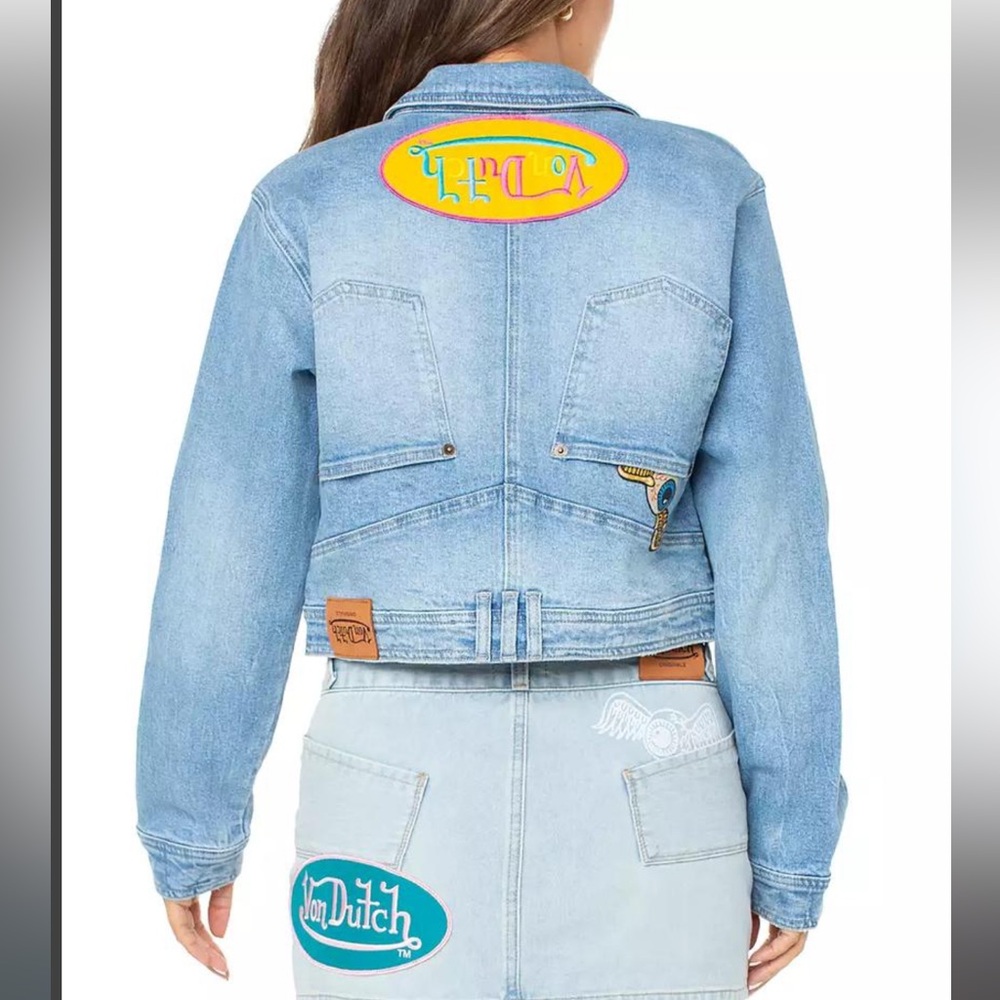 NWT Von Dutch Denim Jacket